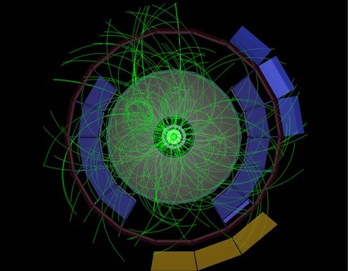 image from Primer haz circulando en el LHC